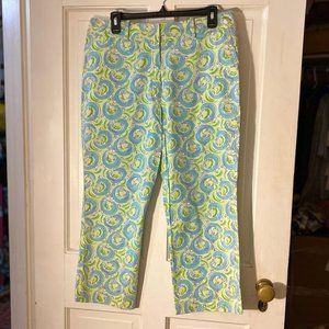 Lilly Pulitzer Size 12 Capri Pants